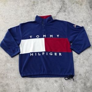VINTAGE TOMMY HILFIGER Outdoor Fleece Pull Over